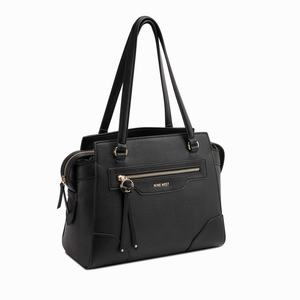 Nine West Brooklyn Jet Set Shoulder Bag - Black - Ireland (XW4526731)